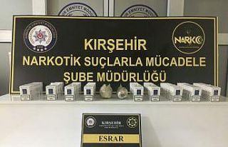 Aracında uyuşturucu madde ele geçirilen kişi tutuklandı