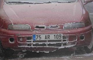 Ardahan’da Sibirya soğukları yaşamı olumsuz...