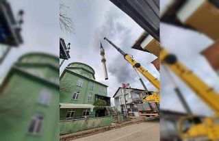 Arızlı Cami’nin minaresini büyükşehir onaracak