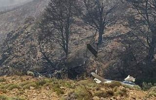 Arjantin’de yangın söndürme helikopteri düştü:...