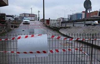 ’Arsamdan yol geçti’ diyerek işlek yolu trafiğe...