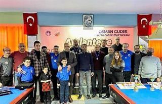 Arslantepe Bilardo Şampiyonası sona erdi