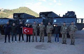 Ayancık’taki TSK’ya ait askeri köprü görevini...