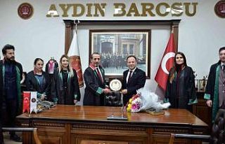 Aydın Barosu’nda devir-teslim yapıldı