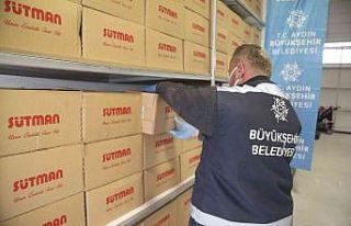 Aydın Büyükşehir ücretsiz süt dağıtımına...