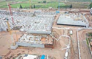 Aydın Şehir Hastanesi’nde çalışmalar devam...
