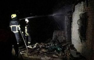 Aydın’da ev yangını