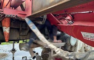 Aydın’da üzerine vinç düşen işçi hayatını...