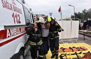 Aydın’daki tatbikat gerçeğini aratmadı