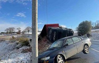 Aynı yerde iki ayrı kaza