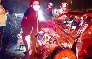 Ayvalık’ta trafik kazası; 4 yaralı