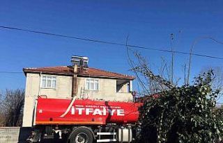 Baca yangını büyümeden söndürüldü