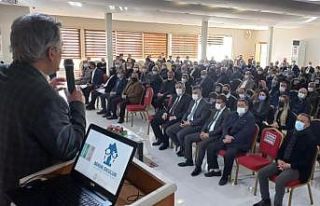 Bafra’da okullarda yürütülecek projelerin tanıtım...