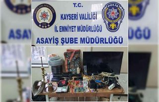 Bağ fareleri yakalandı