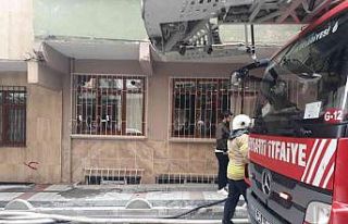 Bağcılar’da korkutan yangın