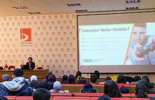 Bağımlılıkla mücadele semineri gerçekleştirildi