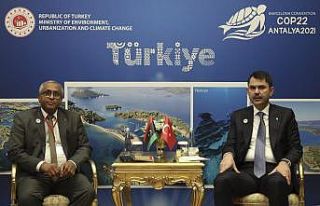 Bakan Kurum, Libya Çevre Bakanı el-Münir ile görüştü