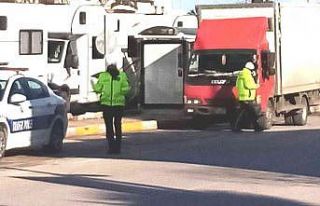 Bandırma’da araçlar denetlendi