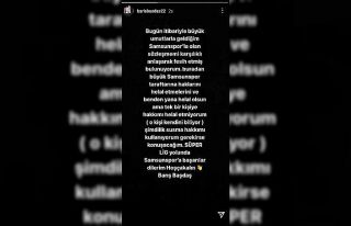 Barış Başdaş’tan Samsunspor’a sitemli veda