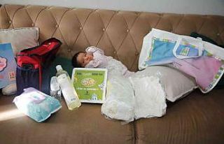Başakşehirli ailelere özel bebek seti