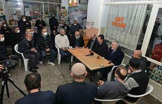Başdeğirmen, Fatih Çarşısı esnafıyla buluştu