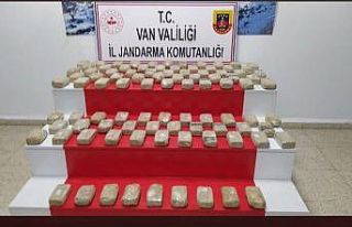 Başkale’de 47 kilo 708 gram eroin ele geçirildi