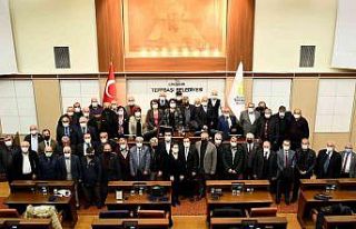 Başkan Ataç muhtarlar ile buluştu