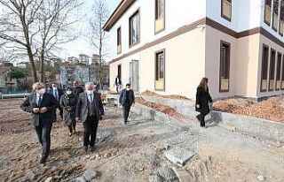 Başkan Aygün, sağlık merkezindeki çalışmaları...