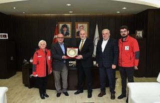 Başkan Bulut: “OMÜ’nün desteği Samsun Kızılay’a...