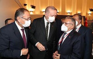 Başkan Büyükkılıç Cumhurbaşkanı Erdoğan ile...
