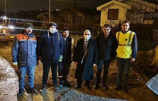 Başkan Büyükkılıç yatırımları yerinde denetliyor