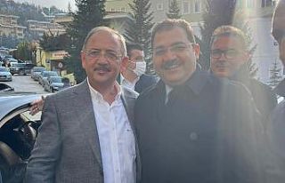 Başkan Canpolat, Özhaseki ve Kandemir ile görüştü