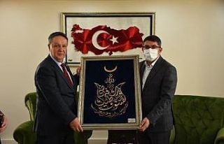 Başkan Çelik BBP heyetini ağırladı