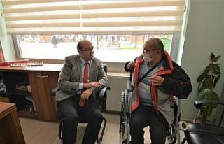 Başkan Çöl engelli bireylere bir araya geldi