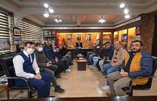 Başkan Çöl, Isparta’dan gelen heyet ile istişarelerde...