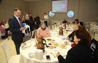 Başkan Deveci: “Kadının olduğu yerde mücadele...