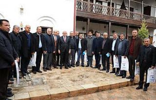 Başkan Güder, muhtarların sorunları dinledi