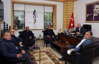 Başkan Gümüş muhtarlarla 2021’i değerlendirdi