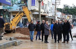 Başkan Gürün Ula’da sona yaklaşan çalışmaları...