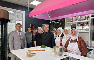 Başkan Pekyatırmacı Kılınçarslan esnafı ile...