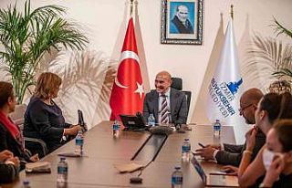 Başkan Soyer, turizm sektörünün temsilcileriyle...