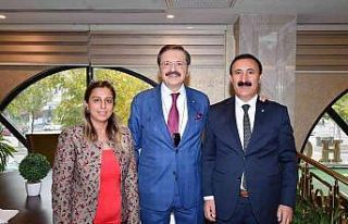 Başkan Süer, Hisarcıklıoğlu’na projelerini...