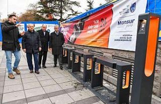 Başkentte bisiklet şarj istasyonları kurulmaya...
