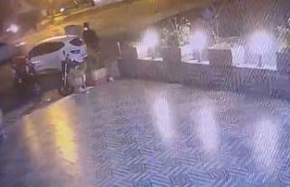 Batman’da motosiklet hırsızının rahat tavırları...