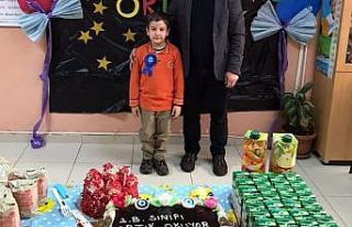 Bayburtlu ilköğretim 1. sınıf öğrencisi Yusuf,...