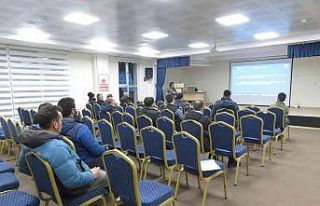 Bayburt’ta avcılar eğitimden geçti