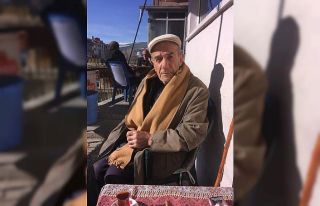 Bayburt’ta yalnız yaşayan yaşlı adam evinde...