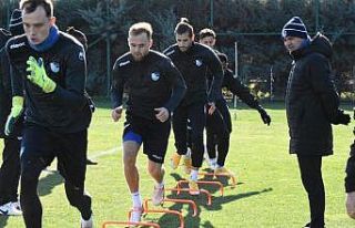 BB Erzurumspor Tuzlaspor maçı hazırlıklarını...