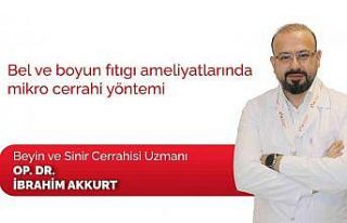 Bel ve boyun fıtığı ameliyatlarında mikro cerrahi...
