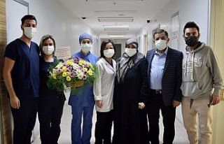 Belediye Başkanı’nın eşi koronayı yendi